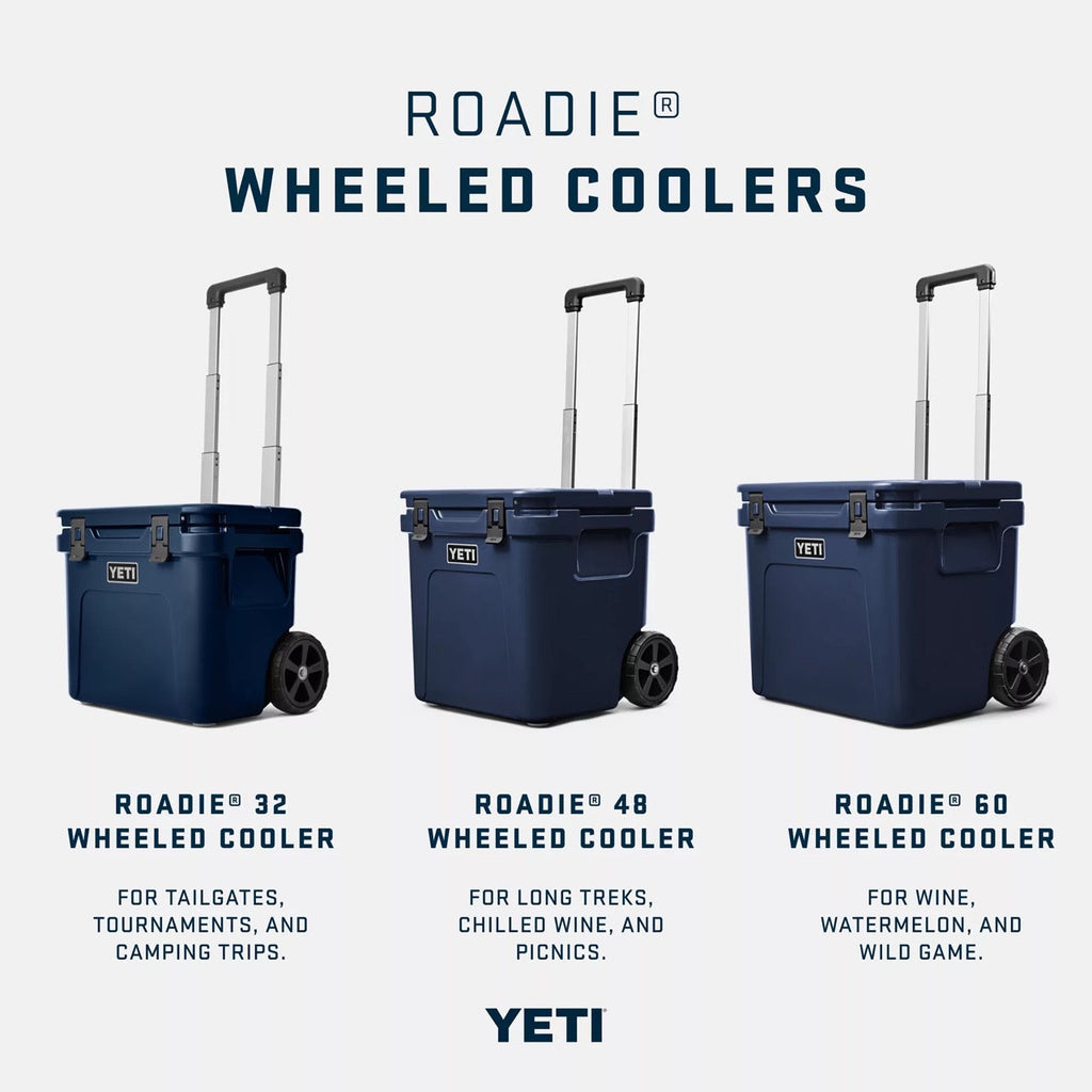 YETI Roadie Wheeled Cooler – Portable Rolling Ice Chest